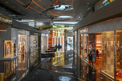 Iconsiam Luxury Shops Fendi, Louis Vuitton, Bangkok, Thailand, Asia