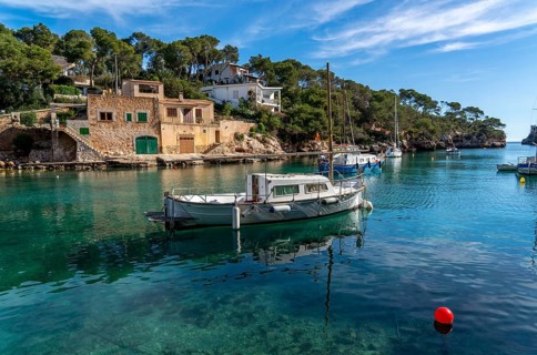 The fishing village of Cala Figuera, on the south-east coast, Majorca, Spain, Europe