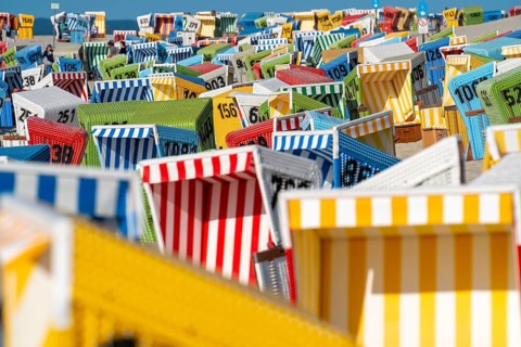 North Sea island of Langeoog, early summer, shortly after the first easing of the lockdown in the