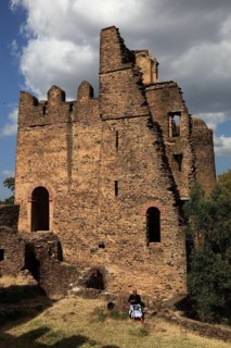 Amhara region, in the Gemp palace complex in Gondar, Gonder, UNESCO, world, heritage, cultural