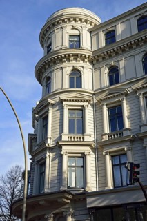 Europe, Germany, Hamburg, Rotherbaum, architecture, facade residential building, Gründerjahre,