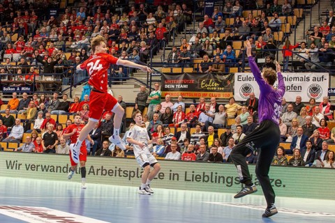 09.04.04.2024, 2nd HBL, German Handball League, Matchday 28) : Eulen Ludwigshafen against TSV