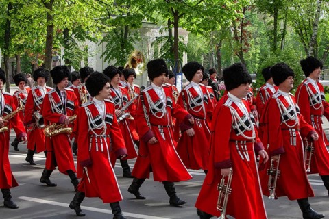 Kuban cossacks. Krasnodar. Russia