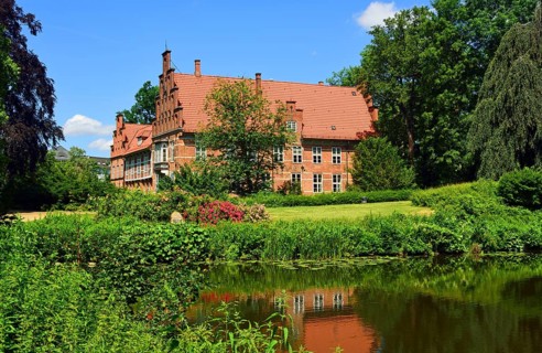 Europe, Germany, Hamburg, Bergedorf district, Bergedorf Castle from the 17th century, only castle