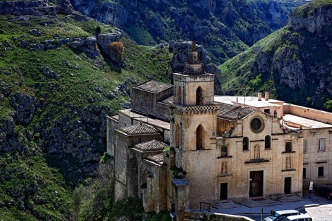 Chiesa di San Pietro Caveoso in the Sassi area, The Church of Saints Peter and Paul, popularly
