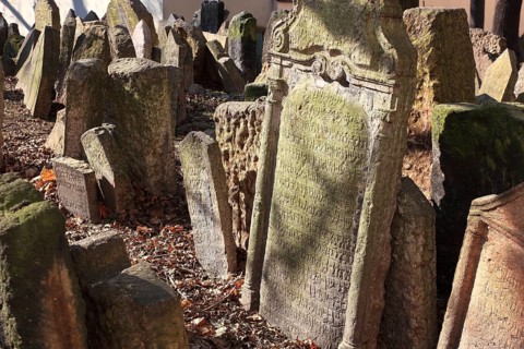 The Old Jewish Cemetery in the Josefov district is one of the most historically significant Jewish