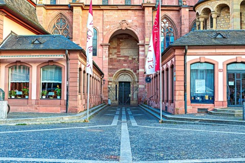 St Martin's Cathedral in Mainz, Rhineland-Palatinate, Germany, Europe