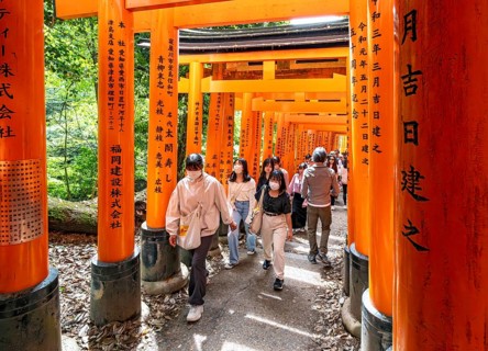 Fushimi Inari-Taisha shrine, Kyoto, Japan, Asia