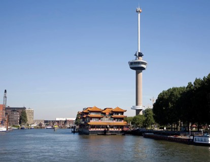 Euromast tower Rotterdam, Netherlands