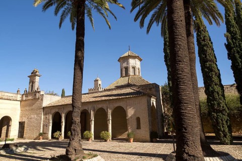 Historic mosque in the Alcazar, Jerez de la Frontera, Spain, Europe