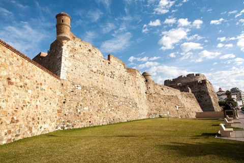 Muralla Real historic fortress Ceuta, Spanish territory in north Africa, Spain, Europe
