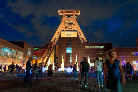 Extraschicht, Night of Industrial Culture, music, action, attractions, culture, art, show at 43