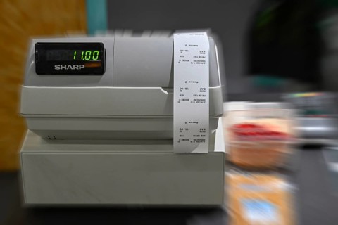 Cash register wipe image