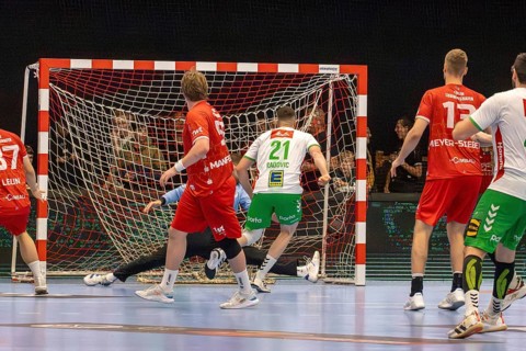 17.05.2024, 2nd HBL (German Handball League), Matchday 32: Eulen Ludwigshafen against GWD Minden