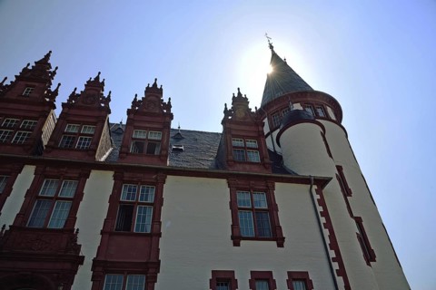 Europe, Germany, Mecklenburg-Western Pomerania, Klink Castle on the Müritz near Waren, castle