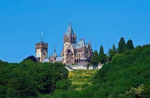 Europe, Germany, North Rhine-Westphalia, Königswinter am Drachenfels in the Siebengebirge nature