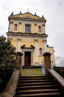Church of San Nazzaro (Croglio) in Castelrotto, Ticino, Switzerland, Europe