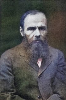Fyodor Mikhaylovich Dostoyevsky, 1821-1881, Russian writer, illustration from the book The