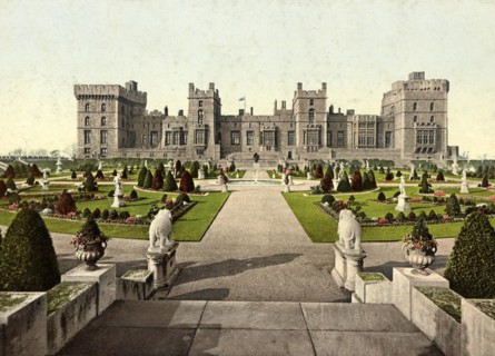 Windsor Castle, East Terrace, Windsor Castle, in the English town of Windsor in the south of
