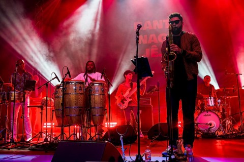 Concert at the Schlüterhof, Humboldt Forum, Berlin, Germany, Europe