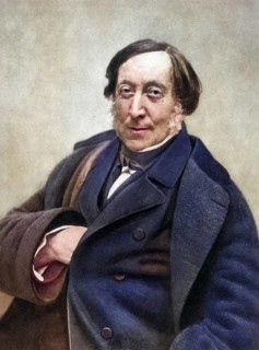 Gioachino (Antonio) Rossini (1792-1868), Italian composer. After a photograph by Nadar, pseudonym