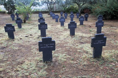 German war cemetery, Cuacos de Yuste, La Vera, Extremadura, Spain, Europe