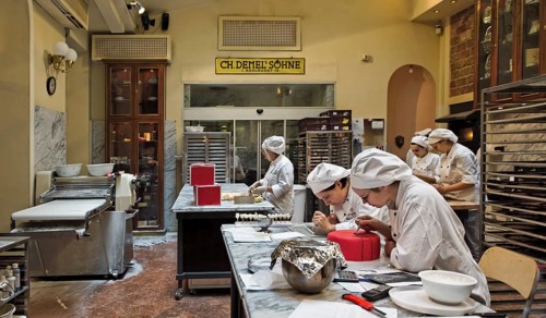 Cafe Demel Vienna Bakery Interior Vienna Austria