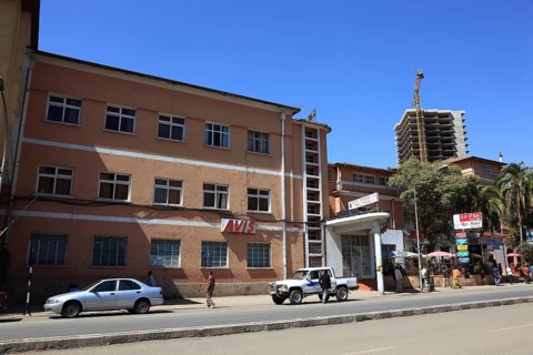 Addis Ababa, in the city centre, Ethiopia, Africa