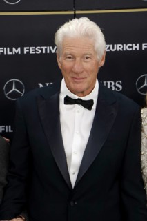 Richard Gere at the premiere of Wisdom of Happiness, A heart-to-heart with the Dalai Llama as part