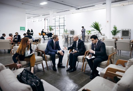 Christian Lindner (FDP), Federal Minister of Finance, meets Mehmet Simsek, Minister of Finance of