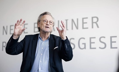 Peter Brandt, recorded during an interview at the NBR office in Berlin. 09.05.2022
