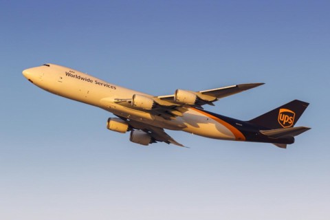 A Boeing 747-8F aircraft of UPS United Parcel Service with the registration number N632UP at the