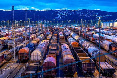 The Hagen-Vorhalle marshalling yard, one of the 9 largest in Germany, is located on the