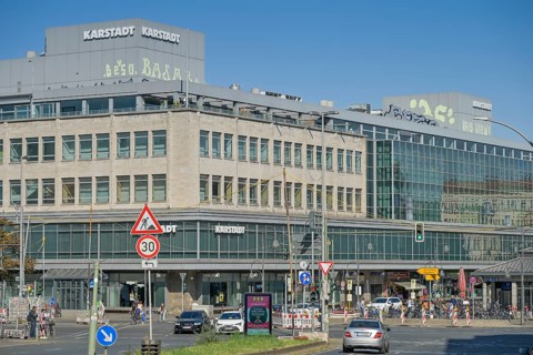 Karstadt, Hermannplatz, Kreuzberg, Berlin, Germany, Europe