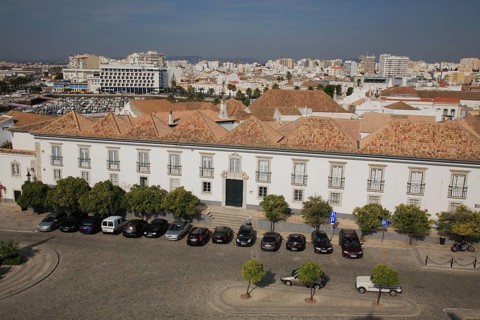 Episcopal palace of Faro, Algarve, Portugal, Europe