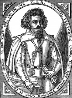 Michael Prätorius (c. 1571-1621), author of numerous chorales and the Musae Sioniae, incorporation