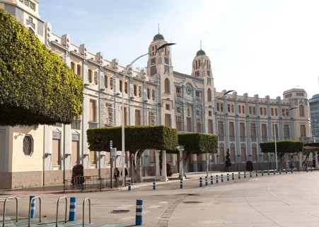 Palacio de la Asamblea architect Enrique Nieto, Plaza de España, Melilla, Spain, north Africa,