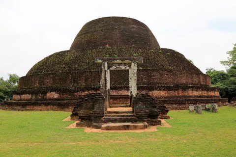 Pabula Vihara temple, UNESCO World Heritage Site, the ancient city of Polonnaruwa, Sri Lanka, Asia