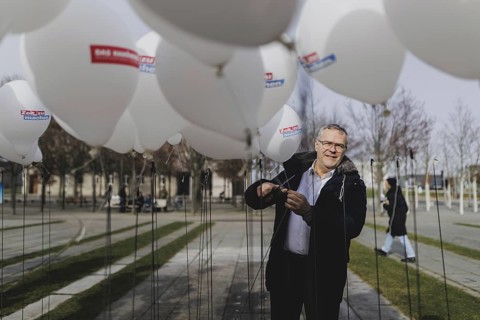Jörg Dittrich, President of the German Confederation of Skilled Crafts, pictured as part of a