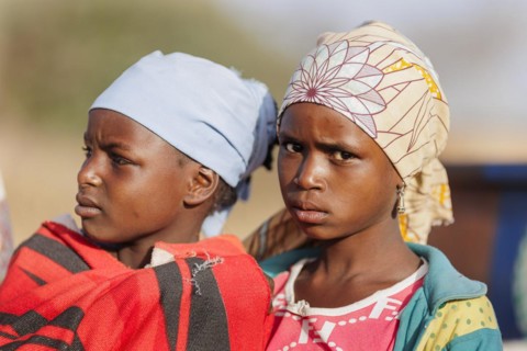 Girl in the community of Maraban Dare, in the state of Plateau, 07.02.2024