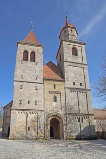 Collegiate Church, Feuchtwangen, Middle Franconia, Franconia, Bavaria, Germany, Europe