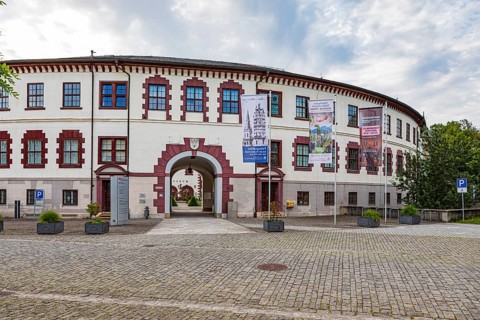 Elisabethenburg Castle in Meiningen, Thuringia, Germany, Europe