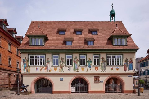 Town hall of Haslach im Kinzigtal, Black Forest, Ortenaukreis, Baden-Württemberg, Germany, Europe