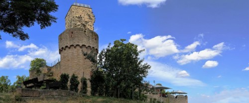 The Wachtenburg castle near Wachenheim close to Bad Dürkheim