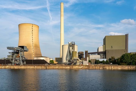 The Heyden power plant, coal-fired power plant, which was shut down in July 2021 and kept as a grid