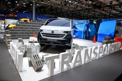 New Volkswagen Transporter at the IAA Transportation trade fair, Hanover, 18/09/2024, Hanover,