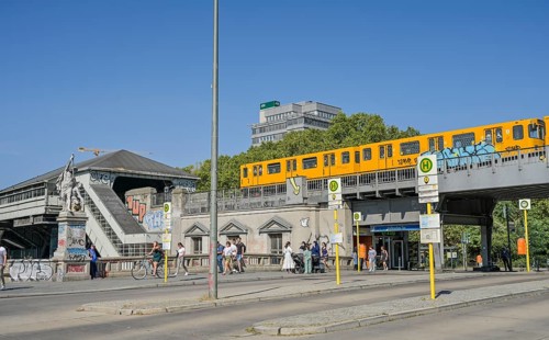 Underground station, U1, Hallesches Tor, Kreuzberg, Berlin, Germany, Europe