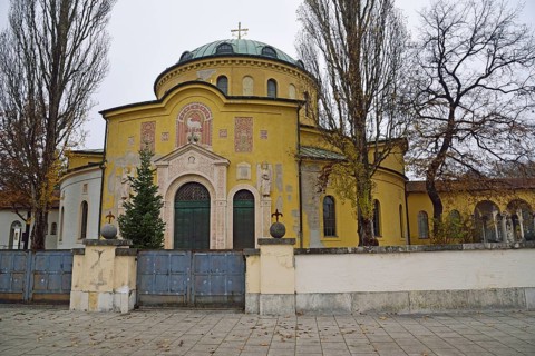 Europe, Germany, Bavaria, Munich, Western Cemetery, Exit Hall outside, Hamburg, Hamburg, Federal