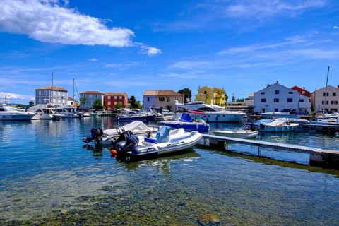 Nerezine, island of Losinj, Kvarner Gulf Bay, Croatia, Europe