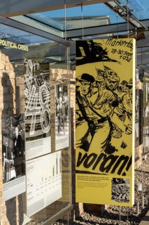Permanent open-air historical exhibition, Topograhie des Terrors, Niederkirchnerstraße, Berlin,